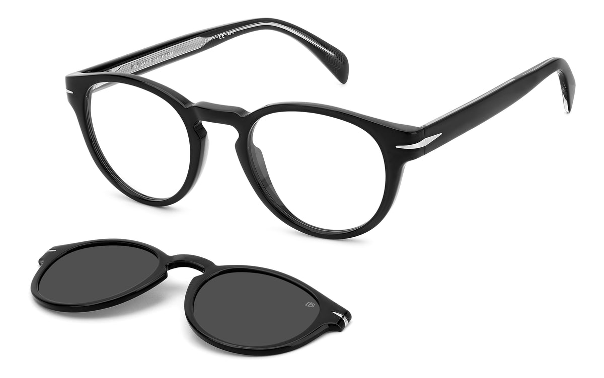 David Beckham DB 7104/CS Black/ Grey Lens Polarised