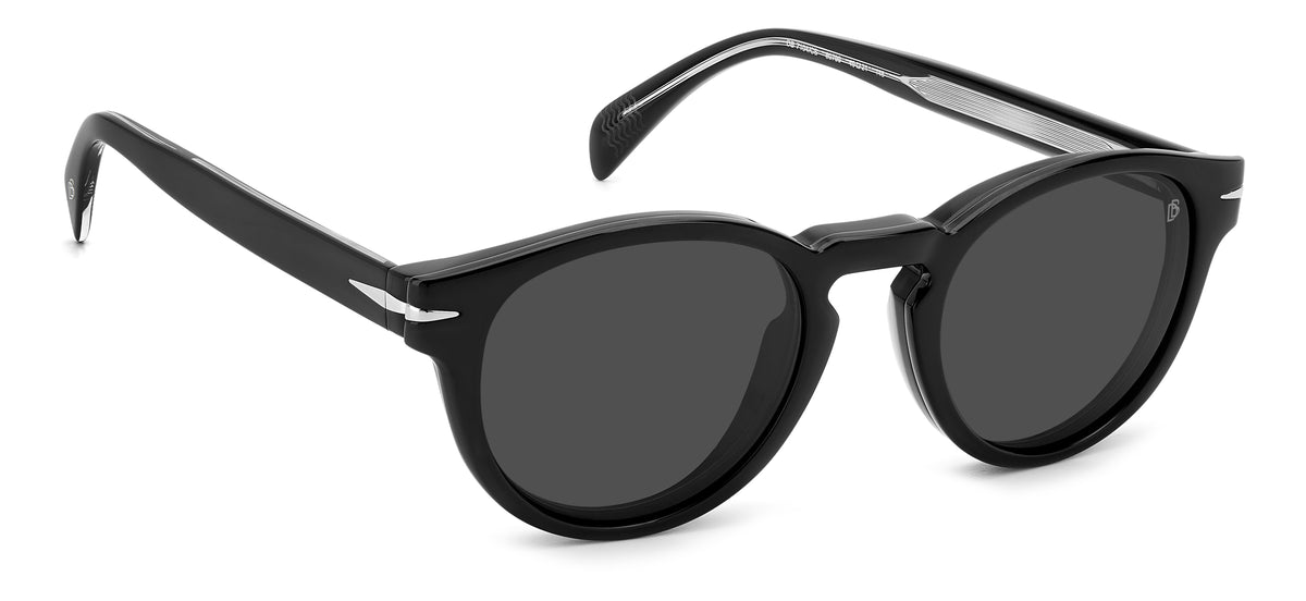 David Beckham DB 7104/CS Black/ Grey Lens Polarised
