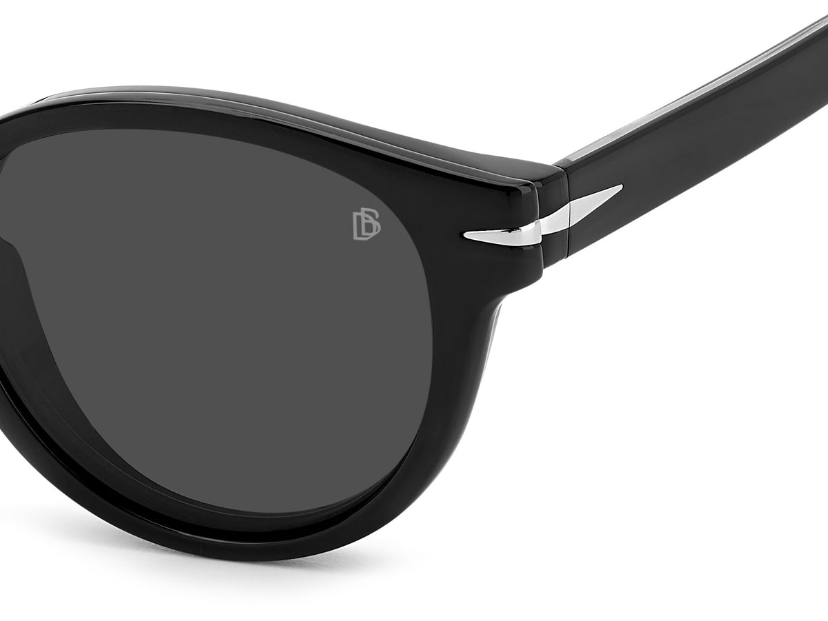 David Beckham DB 7104/CS Black/ Grey Lens Polarised