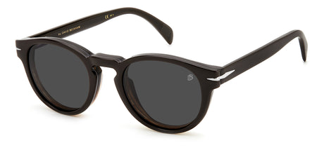 David Beckham DB 7104/CS Brown Horn/ Grey Lens Polarised