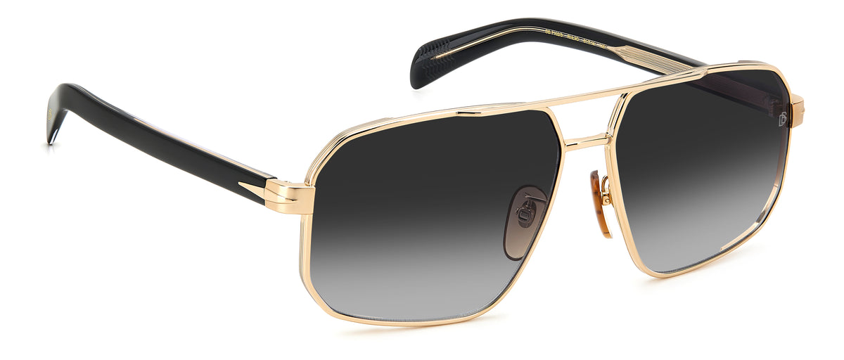 David Beckham DB 7102/S Gold Black_/ Grey Lens