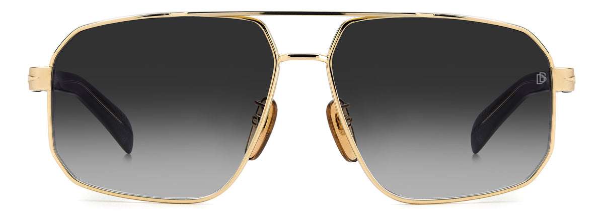 David Beckham DB 7102/S Gold Black_/ Grey Lens