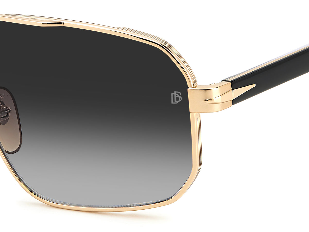 David Beckham DB 7102/S Gold Black_/ Grey Lens