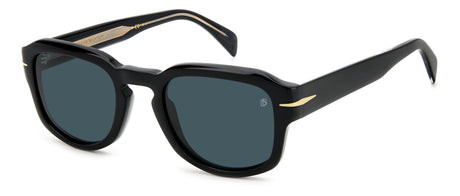 David Beckham Sunglasses DB 7098/S Black/ Blue Lens