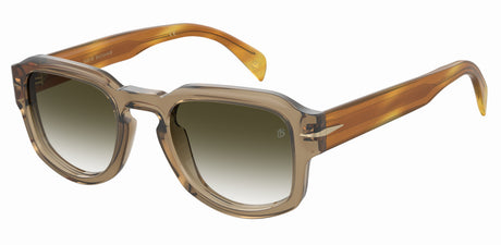 David Beckham DB 7098/S-51-JC1 BGE STR B 9K GREEN SHADED