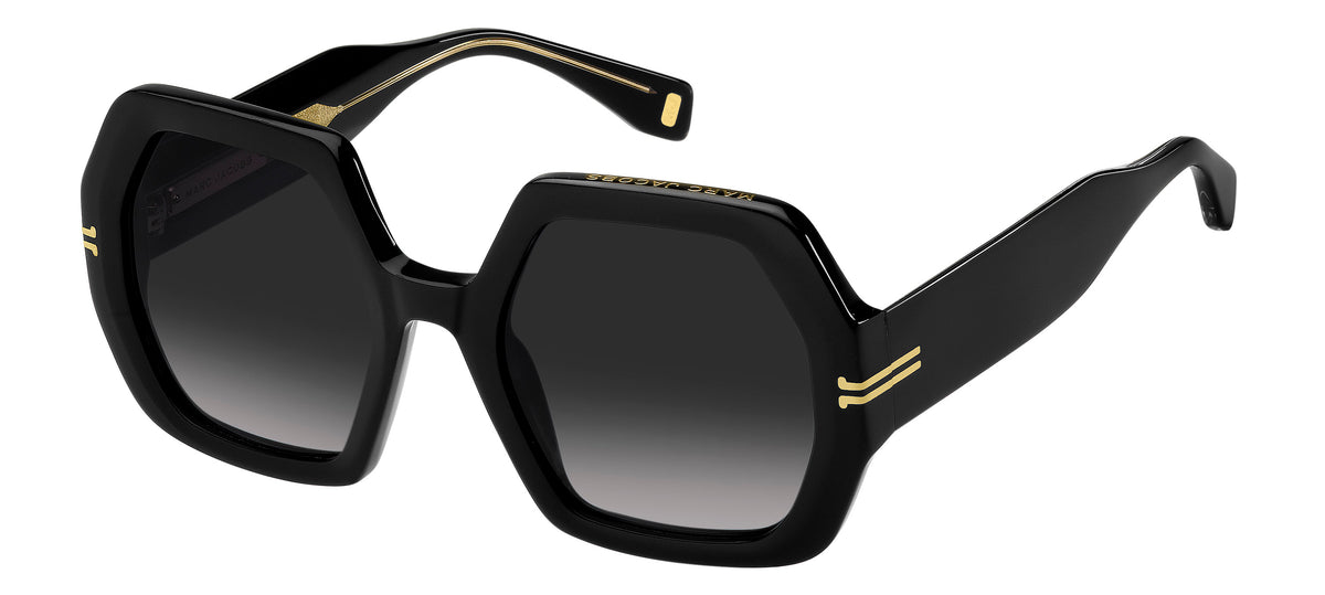 Marc Jacobs MJ 1074/S-53-807 BLACK 9O DARK GREY SF