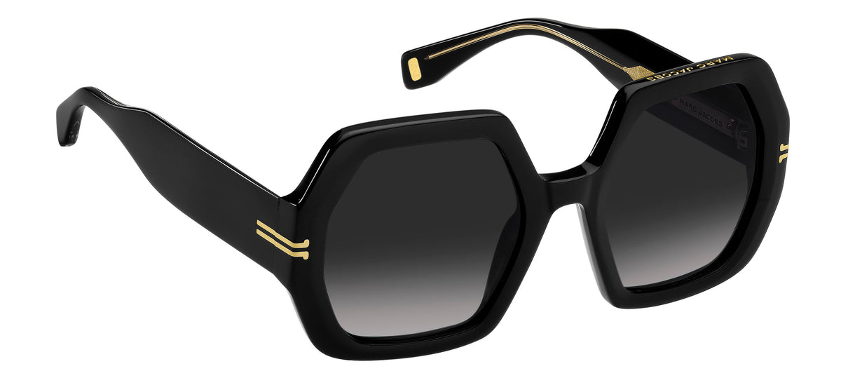 Marc Jacobs MJ 1074/S-53-807 BLACK 9O DARK GREY SF
