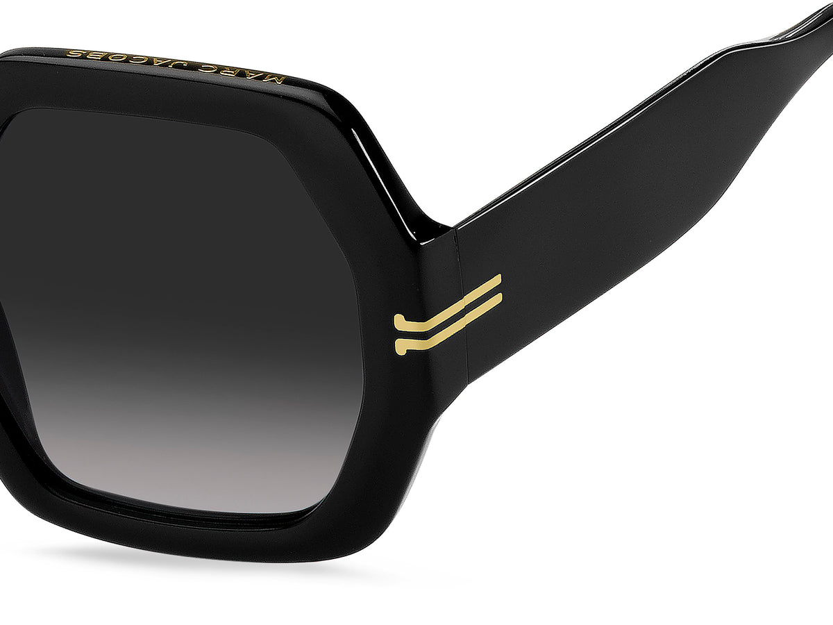 Marc Jacobs MJ 1074/S-53-807 BLACK 9O DARK GREY SF