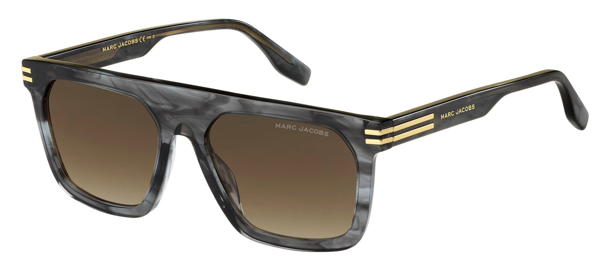 Marc Jacobs MARC 680/S-55-2W8 GREY HORN HA BROWN SF