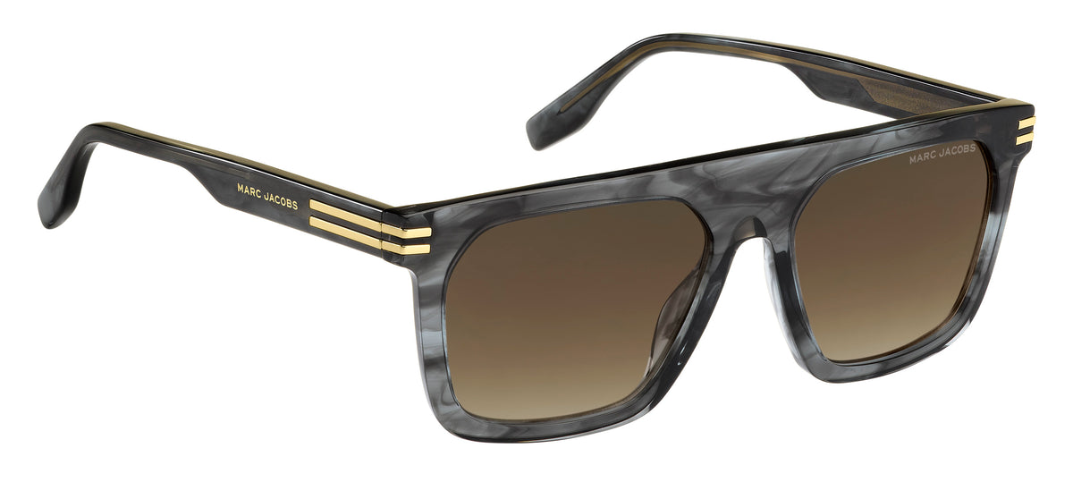 Marc Jacobs MARC 680/S-55-2W8 GREY HORN HA BROWN SF