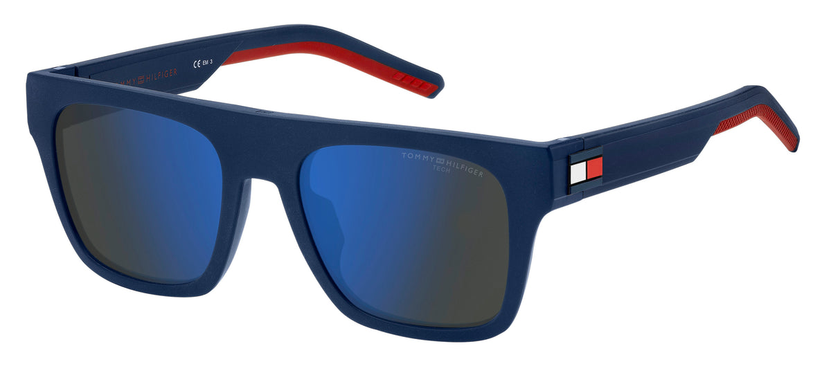 Tommy Hilfiger TH 1976/S Matte Blue/ Blue Multilayer High Contrast