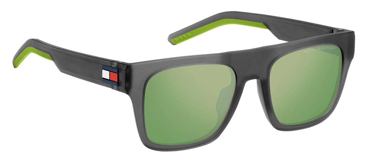 Tommy Hilfiger TH 1976/S Matte Grey/ Green Mirror