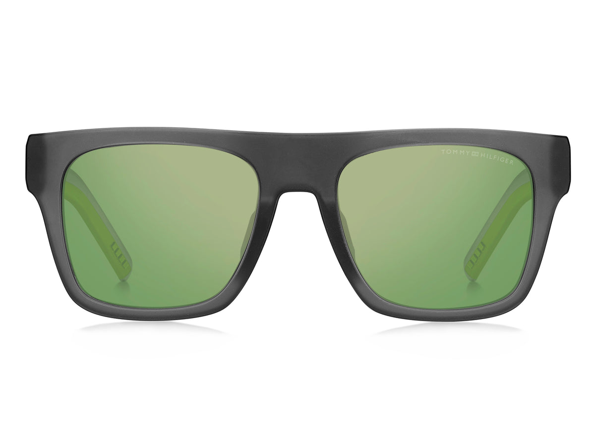 Tommy Hilfiger TH 1976/S Matte Grey/ Green Mirror