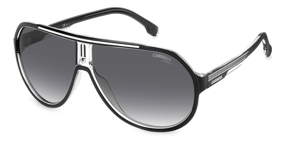 CARRERA 1057/S-64-80S 9O BLCK WHTE