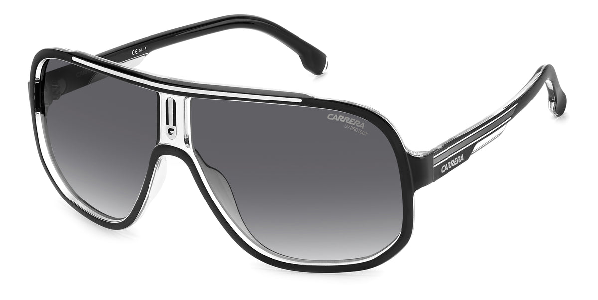 CARRERA 1058/S-63-80S 9O BLCK WHTE