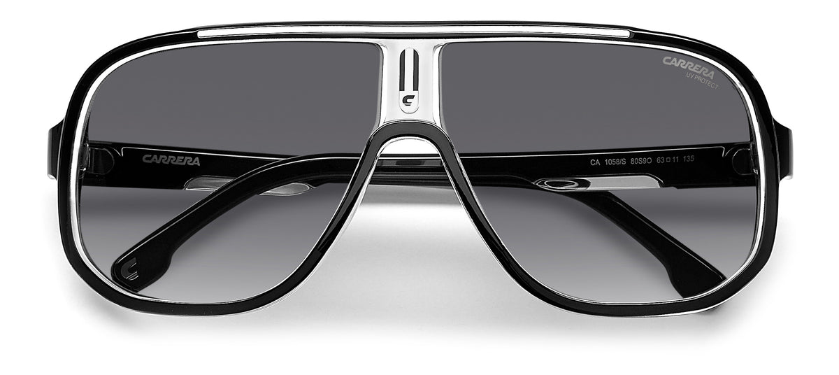 CARRERA 1058/S-63-80S 9O BLCK WHTE