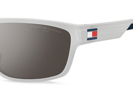 Tommy Hilfiger TH 1978/S Matte White/ Silver Mirror Hightcontrat