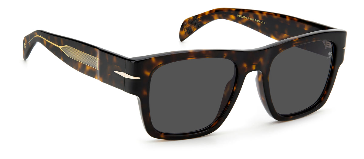 David Beckham DB 7000/S BOLD Havana/ Grey