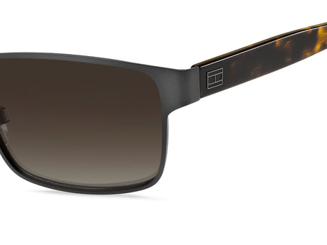 Tommy Hilfiger TH 1974/S Matte Ruthenium Black/ Brown Shaded