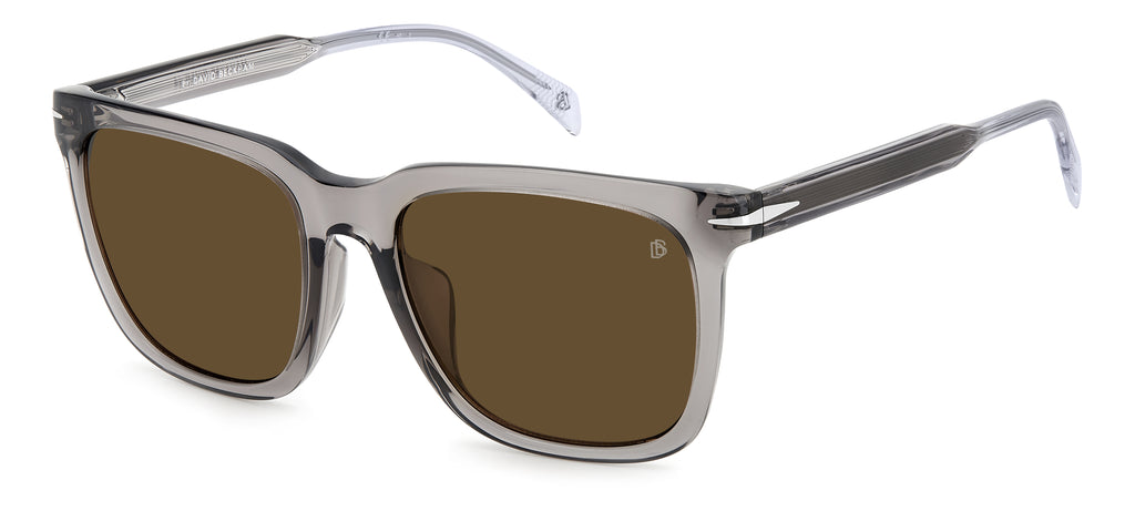 David Beckham Sunglasses DB 1120/F/S Grey/ Brown Lens