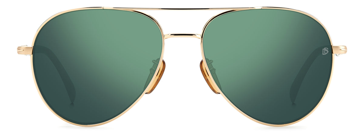 David Beckham DB 1118/G/S Gold Black_/ Green Lens