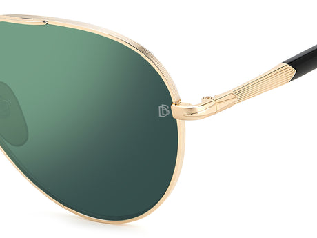 David Beckham DB 1118/G/S Gold Black_/ Green Lens