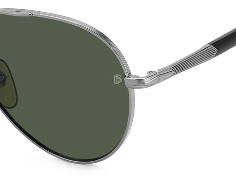 David Beckham DB 1118/G/S Dark Ruthenium Black/ Green Lens Polarised