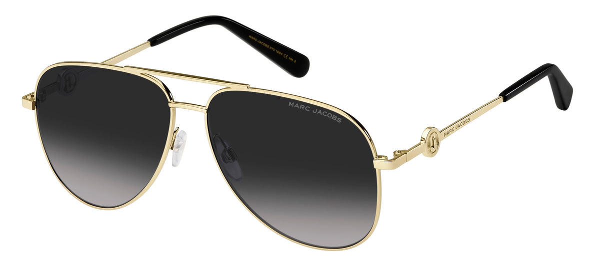 Marc Jacobs MARC 653/S-59-RHL GOLD BLCK 9O DARK GREY SF