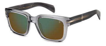 David Beckham Sunglasses DB 7100/S Grey/ Green Lens