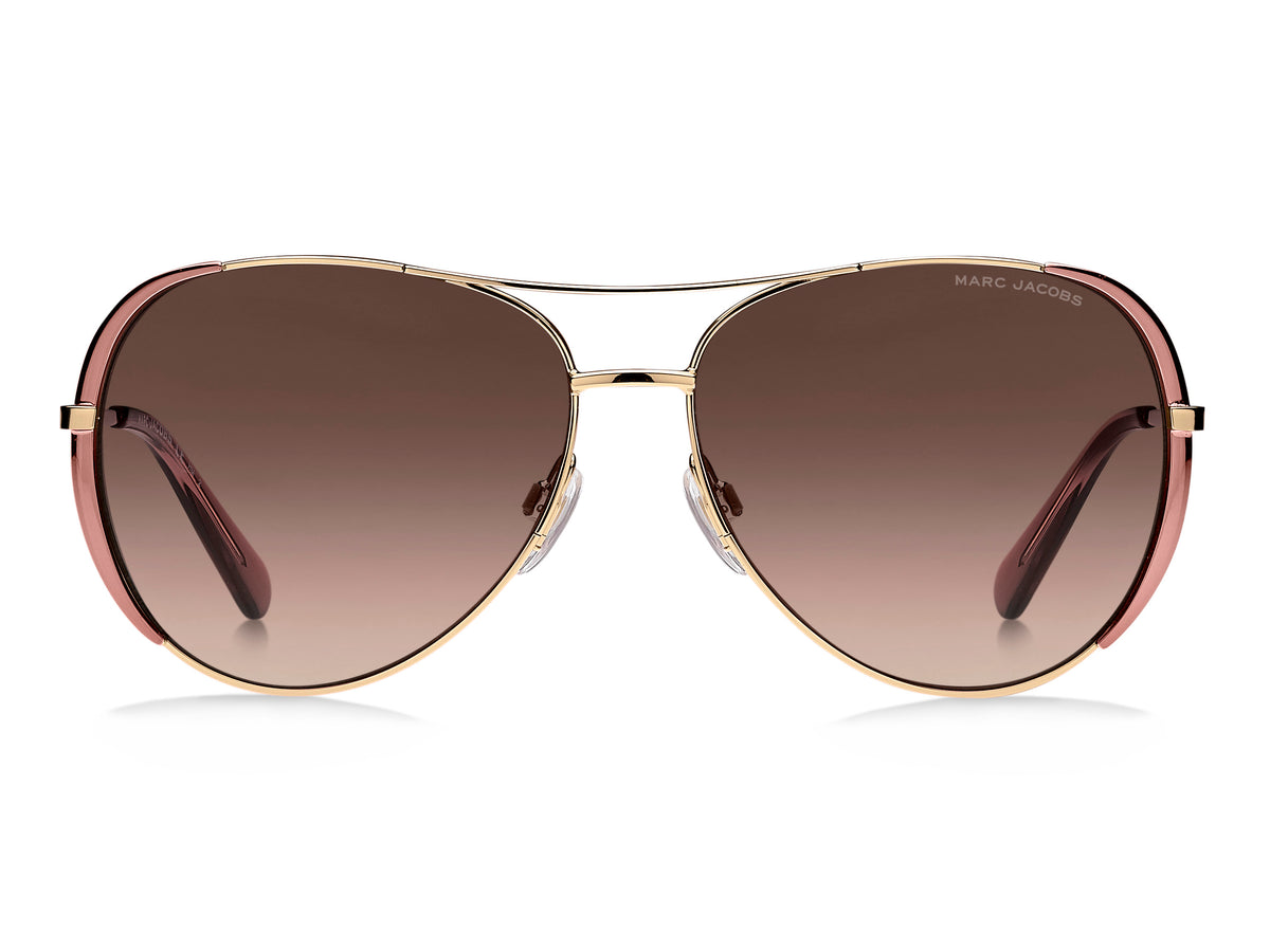 Marc Jacobs MARC 686/S-59-NOA GOLD BRGN HA BROWN SF