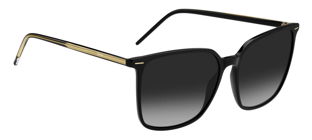 BOSS 1523/S Black/ Dark Grey Shaded