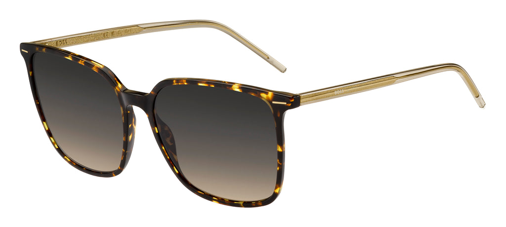 BOSS 1523/S Havana Yellow/ Grey Brown Doubleshade