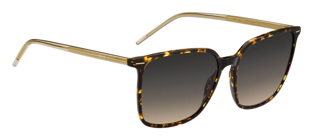 BOSS 1523/S Havana Yellow/ Grey Brown Doubleshade