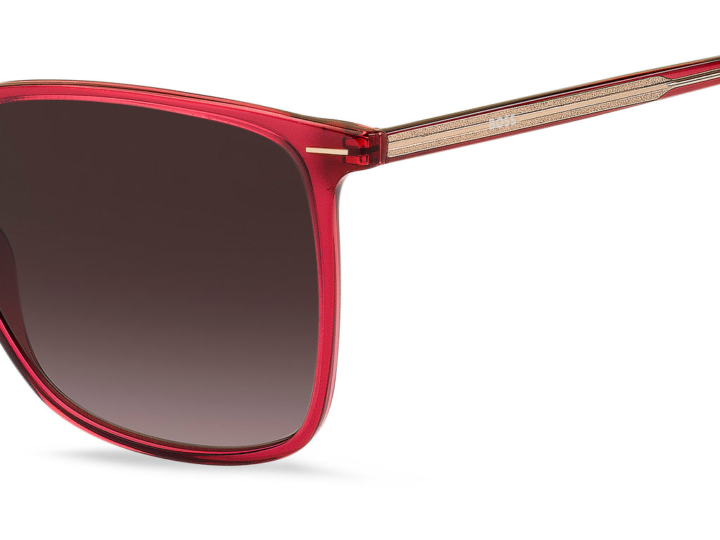 BOSS 1523/S Burgundy/ Brown Shaded