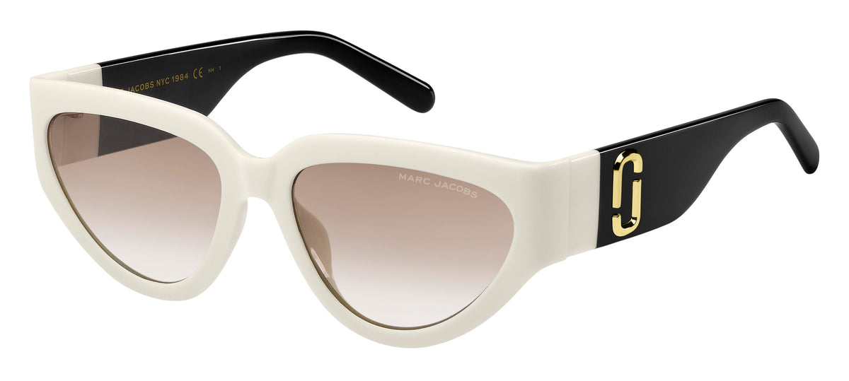 Marc Jacobs MARC 645/S-57-CCP WHTE BLK HA BROWN SF
