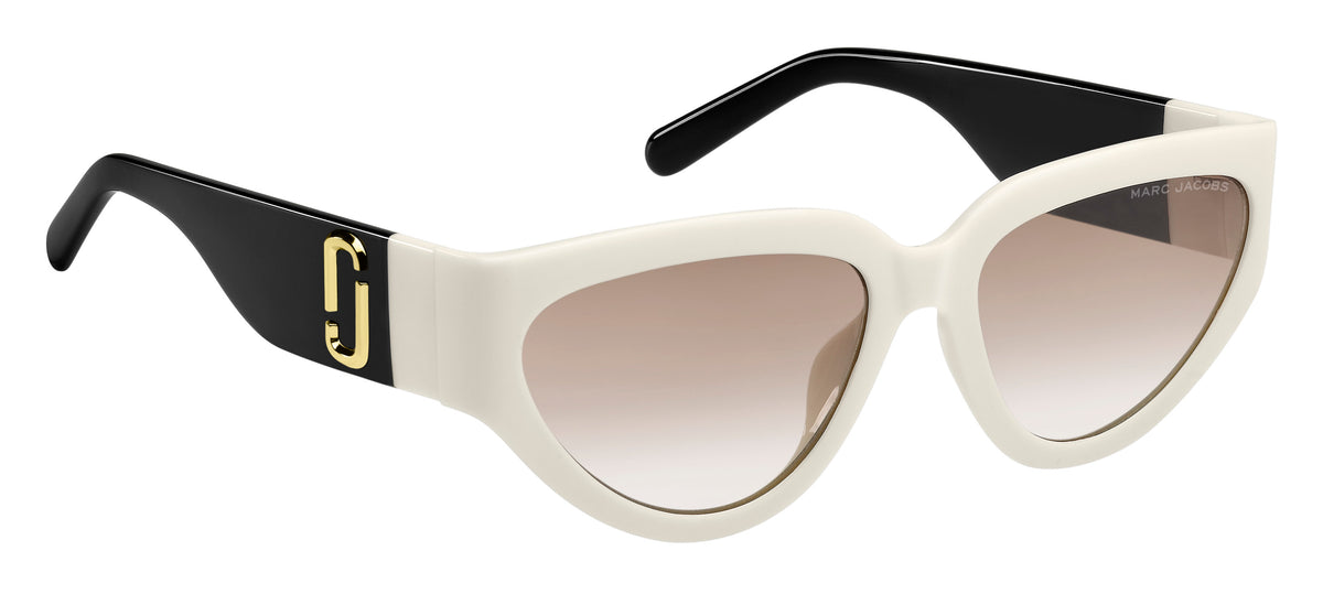 Marc Jacobs MARC 645/S-57-CCP WHTE BLK HA BROWN SF