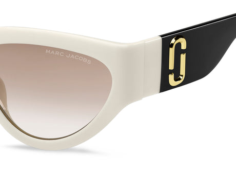 Marc Jacobs MARC 645/S-57-CCP WHTE BLK HA BROWN SF