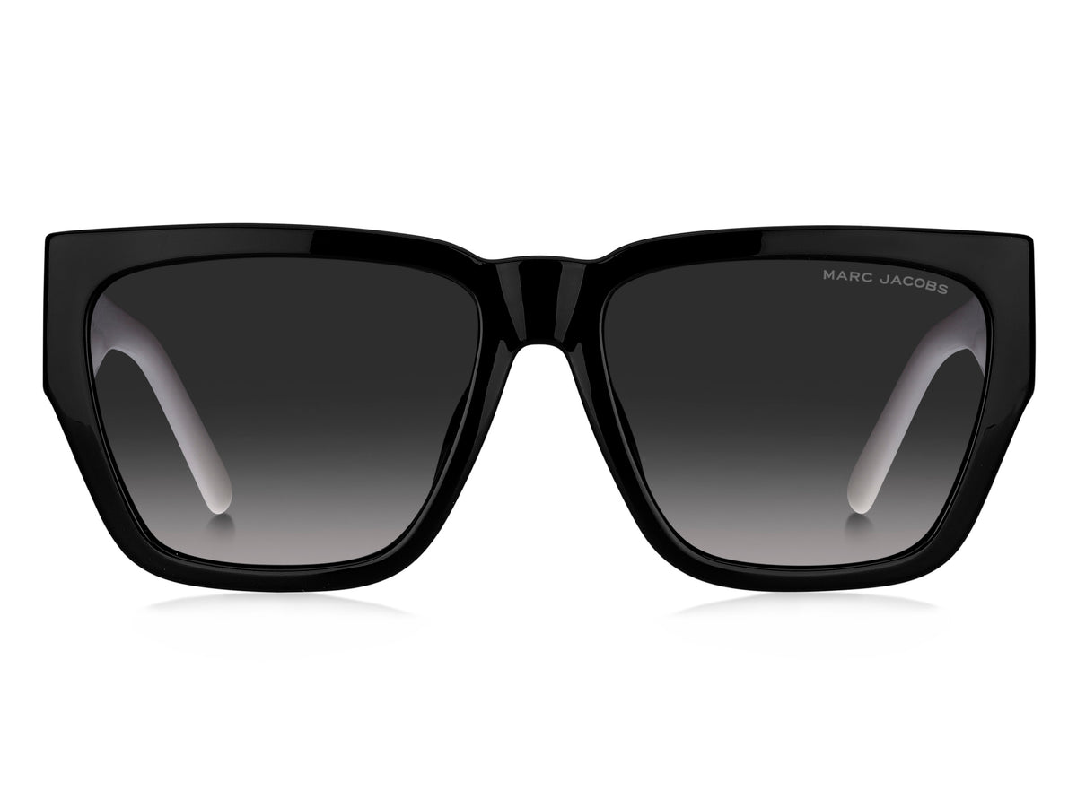 Marc Jacobs MARC 646/S-57-80S BLCK WHTE 9O DARK GREY SF