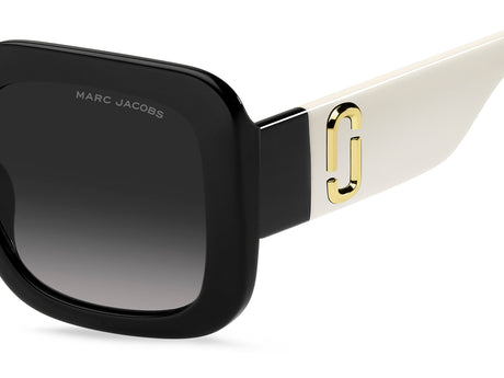 Marc Jacobs MARC 647/S-53-80S BLCK WHTE 9O DARK GREY SF