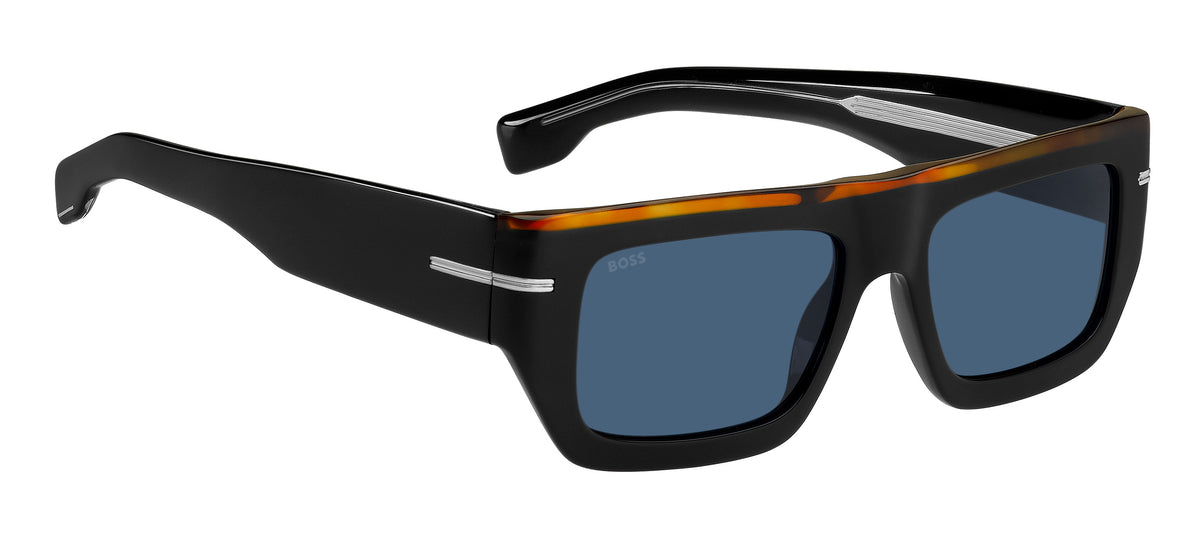 BOSS 1502/S Black Havana/ Blue
