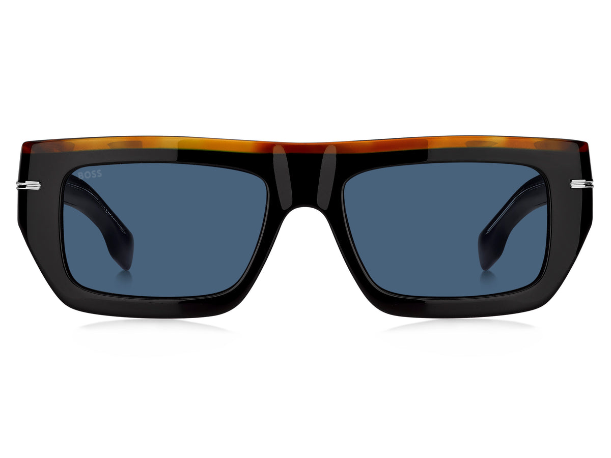 BOSS 1502/S Black Havana/ Blue