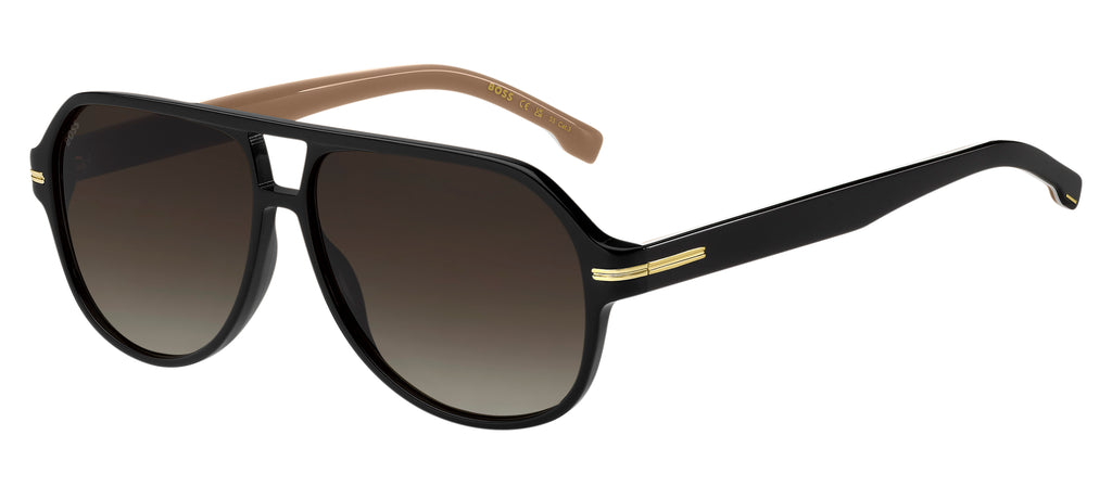 BOSS 1507/S 807 HA 59 Black 
Brown Gradient Lenses
