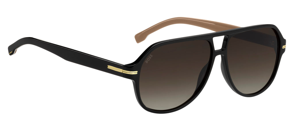 BOSS 1507/S 807 HA 59 Black 
Brown Gradient Lenses