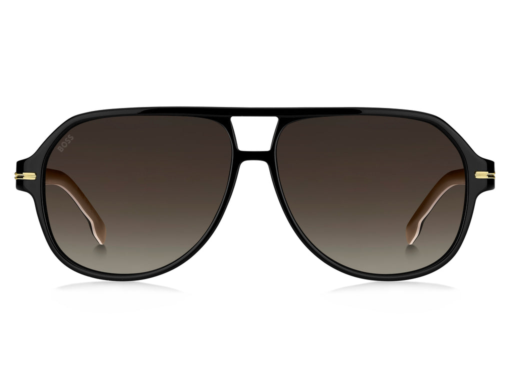 BOSS 1507/S 807 HA 59 Black 
Brown Gradient Lenses