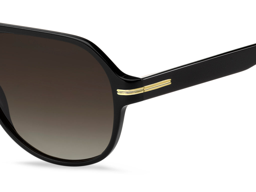 BOSS 1507/S 807 HA 59 Black 
Brown Gradient Lenses
