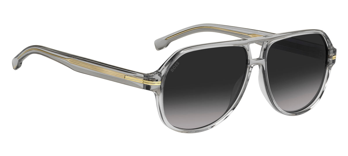 BOSS 1507/S Grey/ Dark Grey Shaded