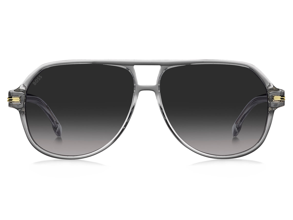 BOSS 1507/S Grey/ Dark Grey Shaded