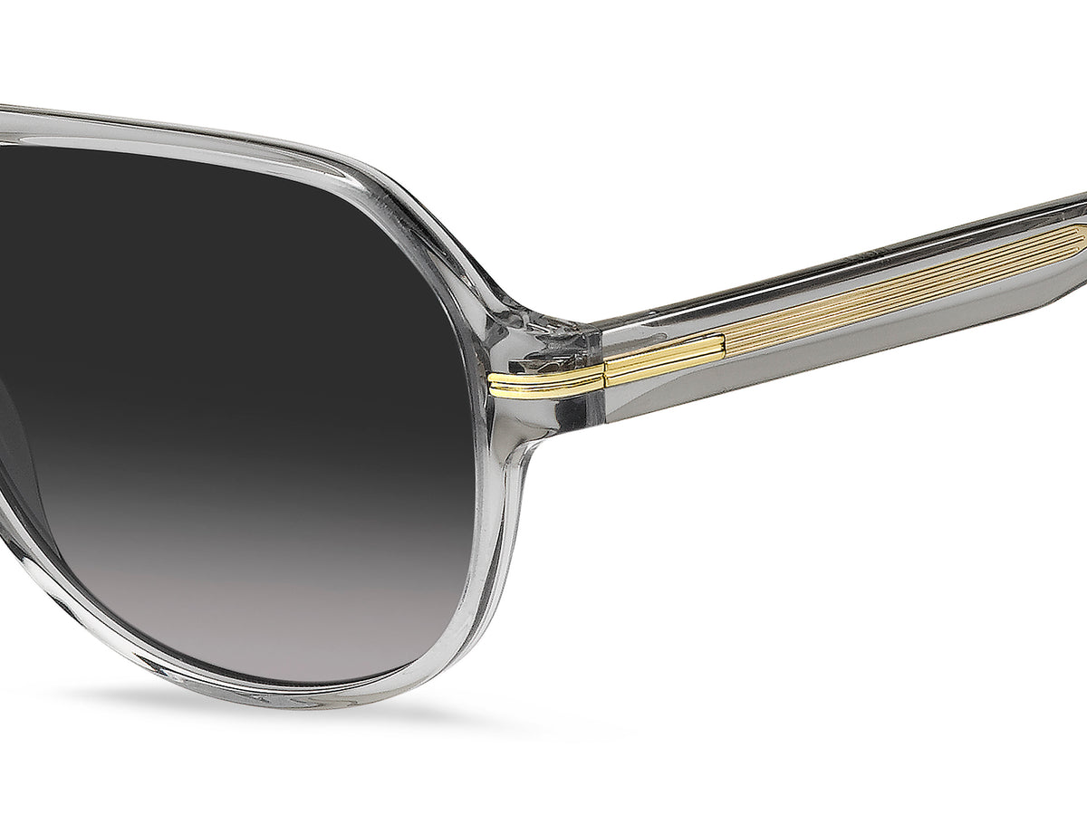 BOSS 1507/S Grey/ Dark Grey Shaded