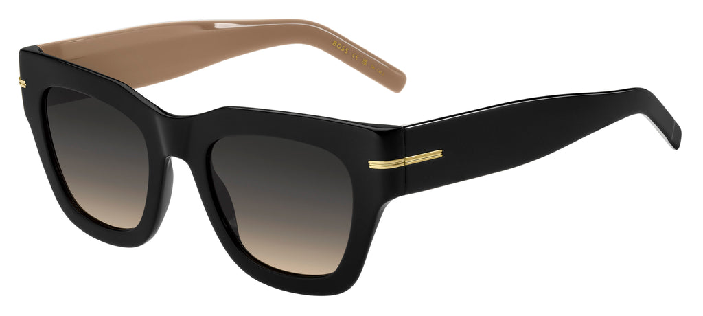 BOSS 1520/N/S Black Beige/ Grey Brown Doubleshade