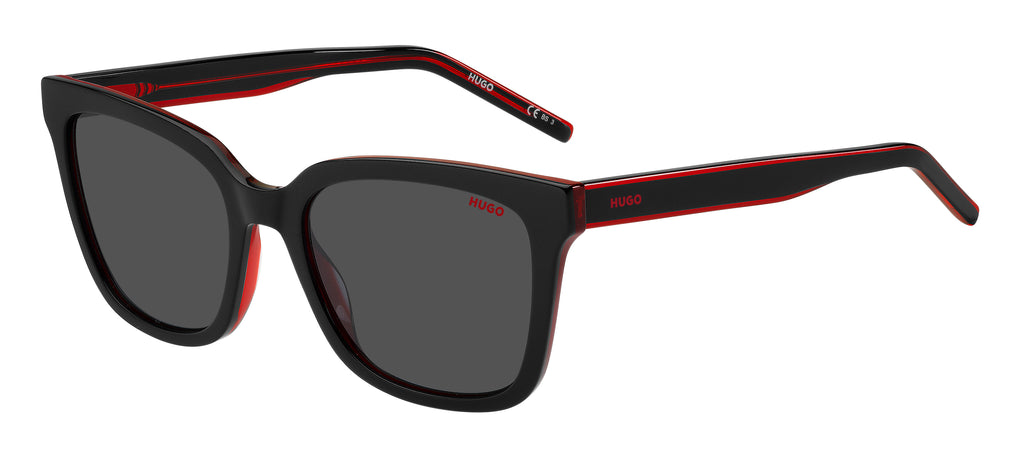 Hugo Boss HG 1248/S-54-OIT IR BLACK RED